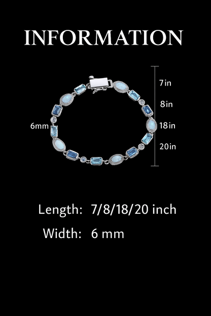 Tranquil Geometry™ Set — Crystal Necklace & Bracelet for Balance & Clarity