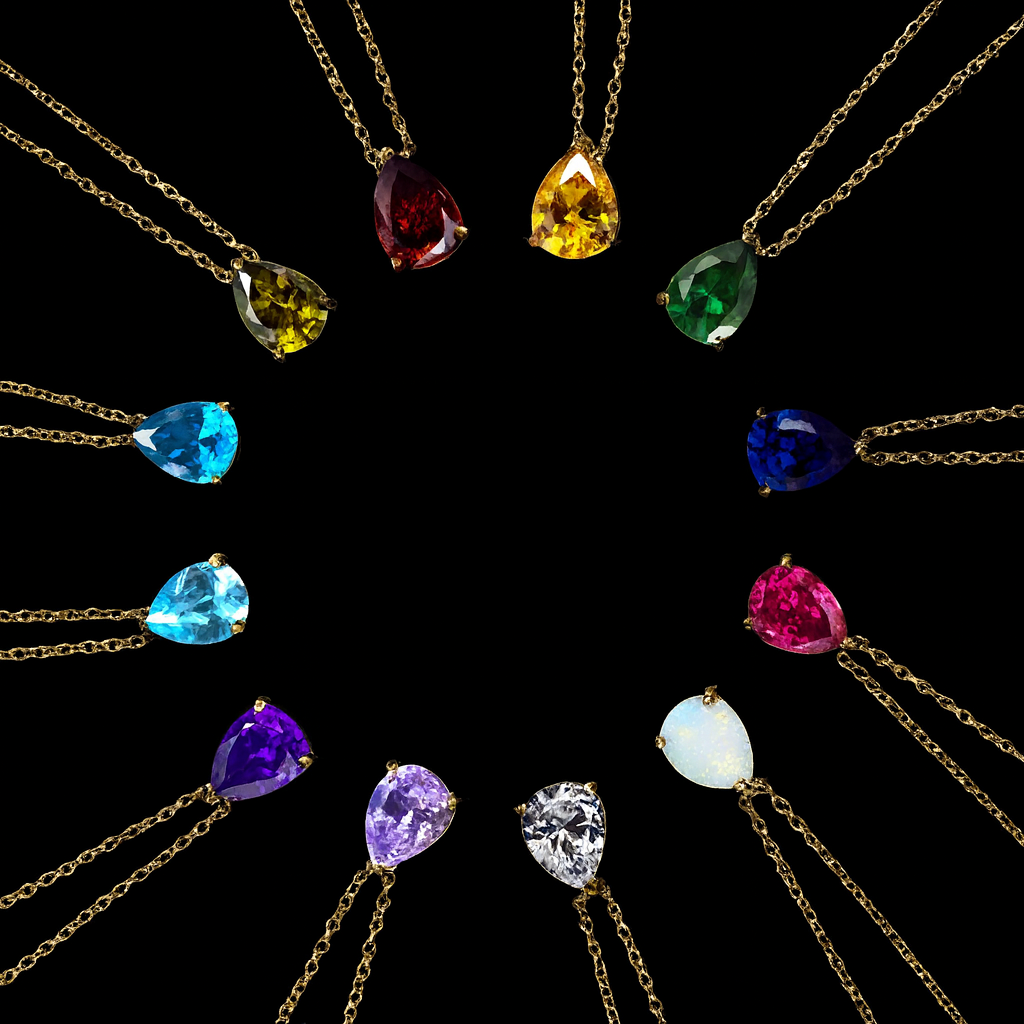 Celestial BirthStone™ Necklace — 12 Zodiac Signs for Alignment & Self-Balance