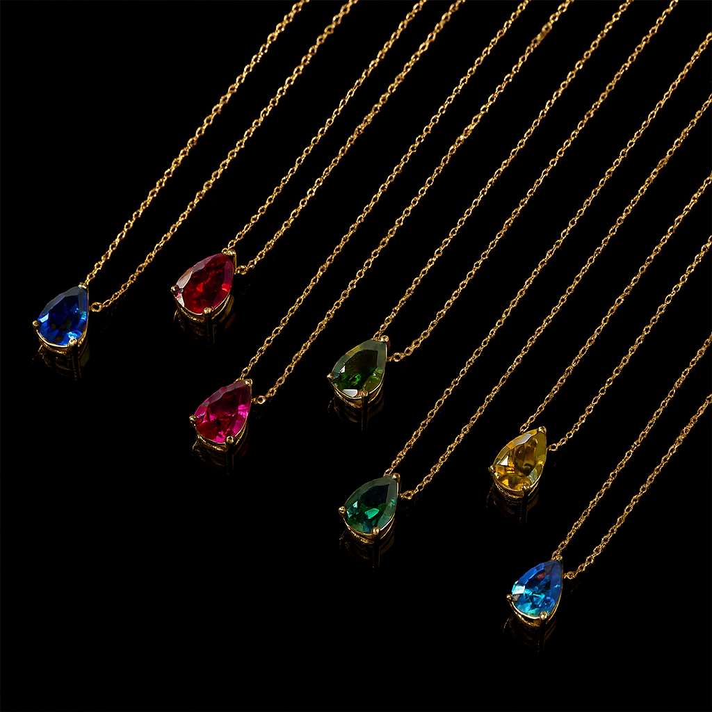 Celestial BirthStone™ Necklace — 12 Zodiac Signs for Alignment & Self-Balance