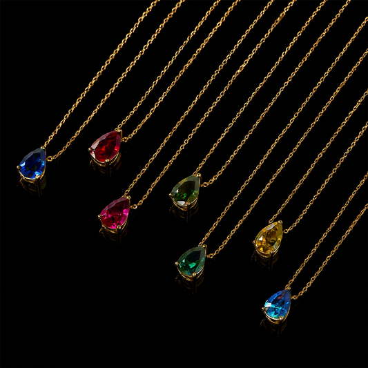 Celestial BirthStone™ Necklace — 12 Zodiac Signs for Alignment & Self-Balance