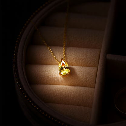 Celestial BirthStone™ Necklace — 12 Zodiac Signs for Alignment & Self-Balance