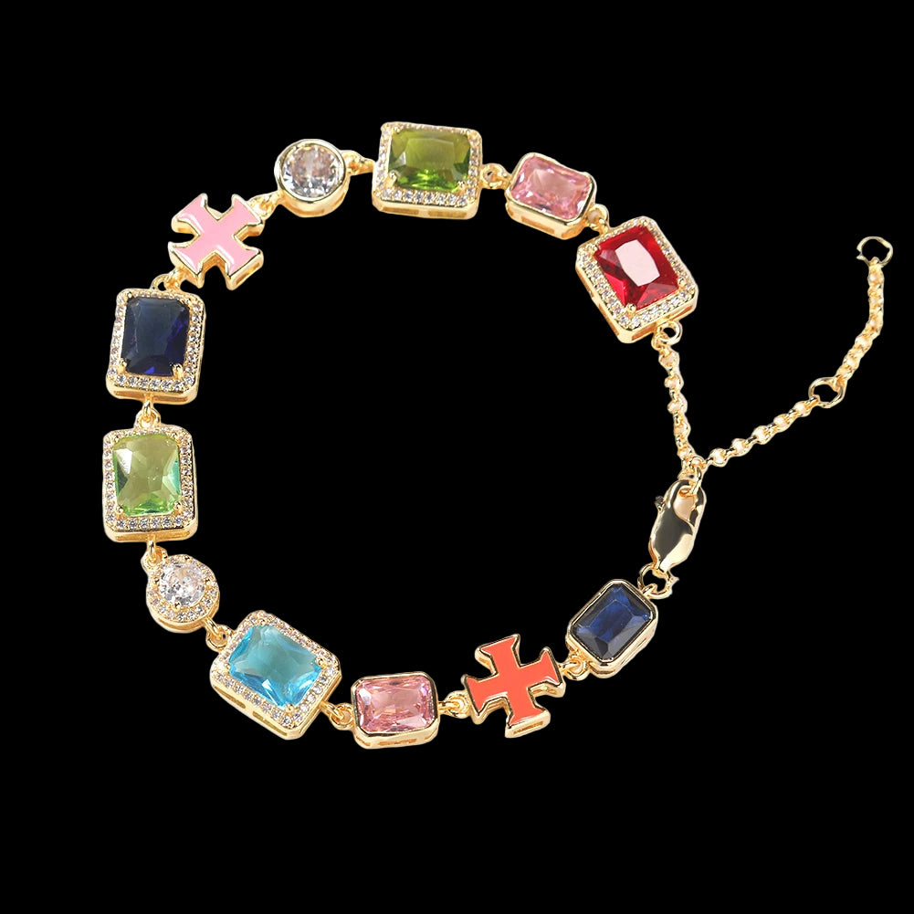 Kizulace™ AuraEnergy Set — Multicolor Enamel Jewelry for Alignment & Expression