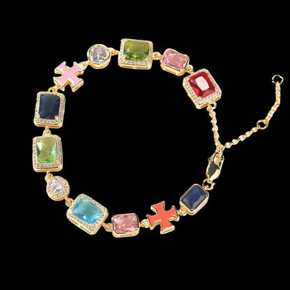 Kizulace™ AuraEnergy Set — Multicolor Enamel Jewelry for Alignment & Expression