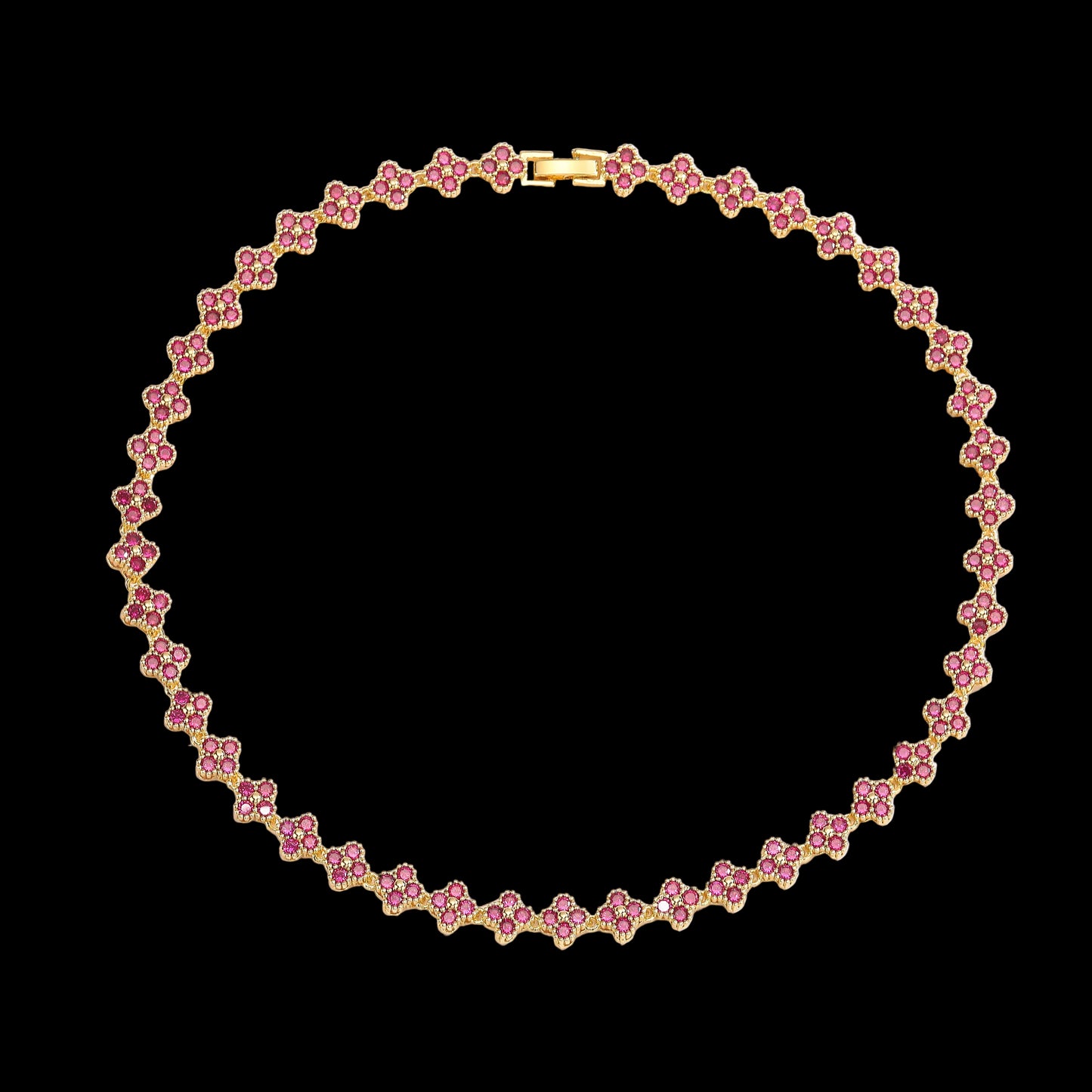 Golden Bloom™ 18K Radiance Set — Gold-Plated Necklace & Bracelet for Love & Renewal
