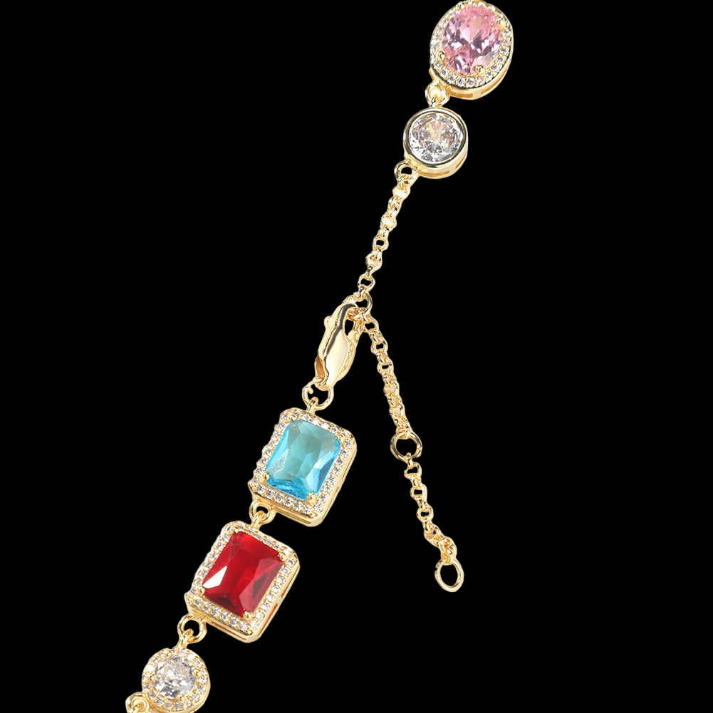 Kizulace™ AuraEnergy Set — Multicolor Enamel Jewelry for Alignment & Expression