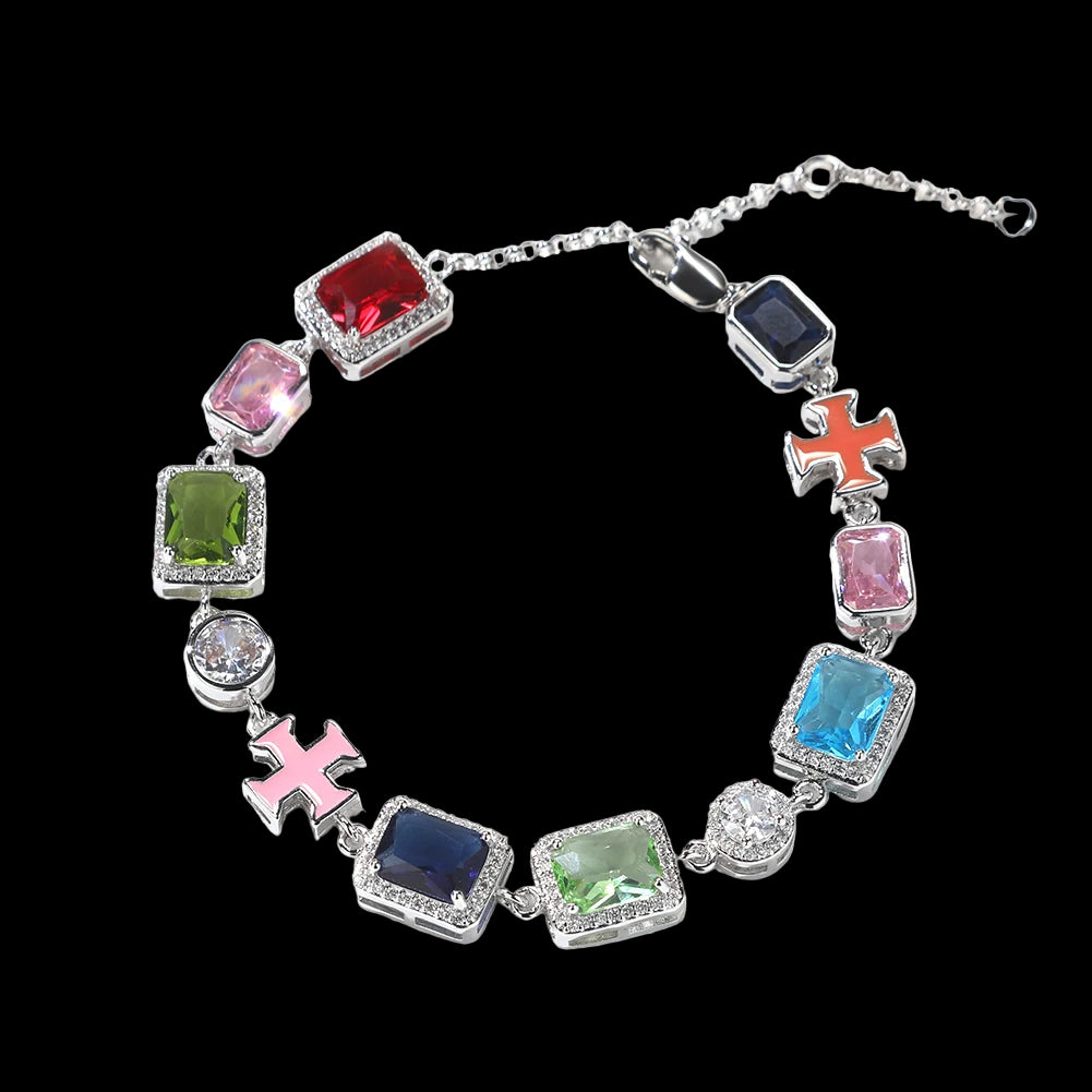 Kizulace™ AuraEnergy Set — Multicolor Enamel Jewelry for Alignment & Expression