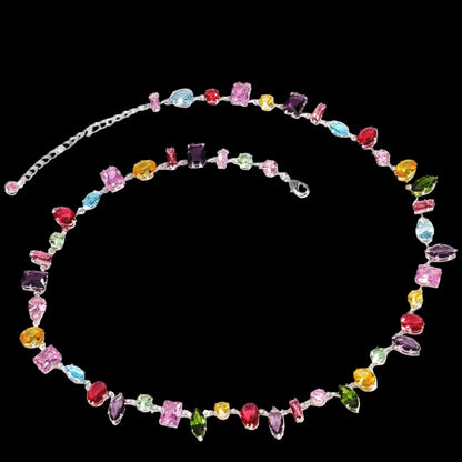 PrismHeart™ Energy Set — Crystal Necklace & Bracelet for Love & Healing