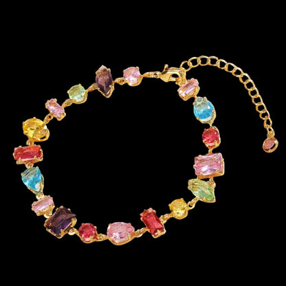 PrismHeart™ Energy Set — Crystal Necklace & Bracelet for Love & Healing